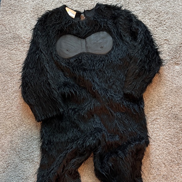 Gorilla kids California Costumes Black Furry Suit - Picture 1 of 5